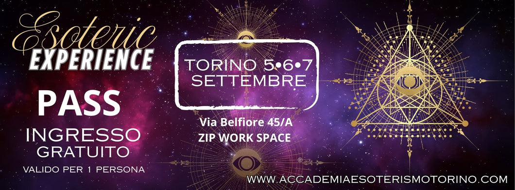 Biglietto Esoteric Experience