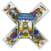 Carica l&#39;immagine nel visualizzatore di Gallery, Tarocchi di Marsiglia edizione tascabile
