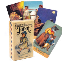 Carica l&#39;immagine nel visualizzatore di Gallery, Mazzo di Tarocchi Granny Postcards Tarot - Edizione Vintage
