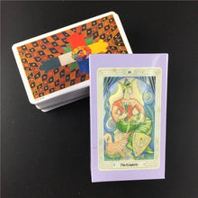 Carica l&#39;immagine nel visualizzatore di Gallery, Tarocchi Thoth Aleister Crowley dimensione standard
